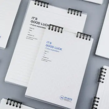 2 KS Notebook Jednoduchosť Odnímateľný Plastový Krúžok Pracky Písanie Podložky Maľovanie Príručka DIY kancelárske potreby Kancelárske Školské potreby