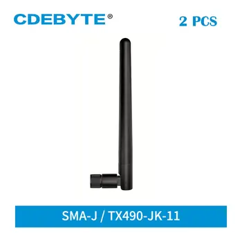 2 ks/veľa 490MHz 2.5 dBi Antény Wifi High Gain Všesmerového Gumená Anténa TX490-JK-11