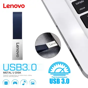 2023 Nový Lenovo 512 gb diskom USB Flash Disk USB 3.0 s Vysokou Rýchlosťou 128 gb kapacitou 256 GB 1 TB 2TB Flash kl ' úč Držať Pero Disk Pre TV/Počítač/Auto