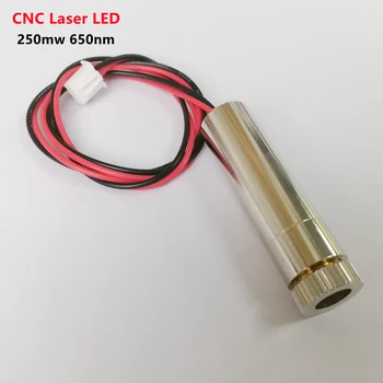 250mw 650nm CNC laser hlavu rytie so zameraním modul dispečer CNC rytec DIY časti Diódové Osvetlenie Miesta Požiaru laserové LED
