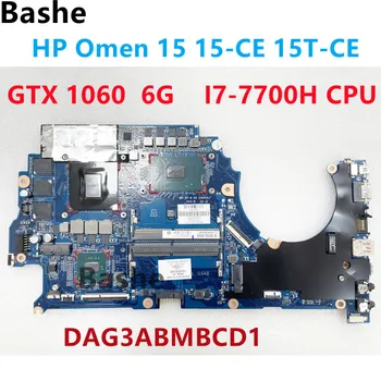 929486-601 929486-001 pre HP Znamenie 15 15-CE 15T-CE notebook doske DAG3ABMBCD1 s GTX 1060/i7 6GB-7700HQ CPU DDR4 100% test