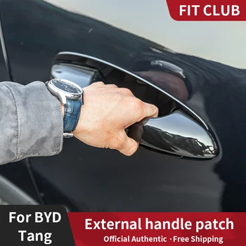 ABS Dverí rukoväť miska na ochranu Pre BYD Tang DMI/DMP/EV 2021-2023 Auto-Styling Príslušenstvo Rukoväť Ochrana Nálepky Anti-scratch