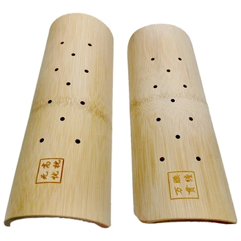 Bambusové U-Tvarované Vankúše Chrbtice Bambusová Masáž Krku Vankúš Vankúš Semi-Circular Bambusu Chráni Bedrových