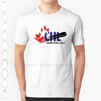 Canadian Hockey League ( Chl ) Bežné Tričko Kvalitné Grafické 100% Bavlna Tees