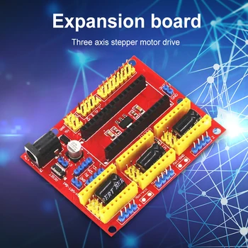 CNC Štít V4 Rytie Stroj Kit Rada Kompatibilný s Nano Expansion Board Vhodné Použiť pre 3D Tlačiarne DIY Kit