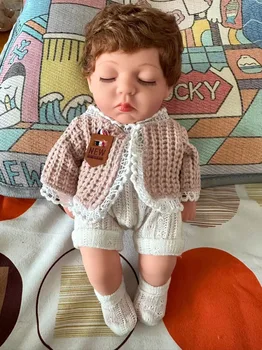 Dieťa Reborn Bábiky -30 cm Spanie bebe reborn bábiky plný silikónové dieťa Realisticky Hračka pre Narodeninám Sprevádzať vaše dieťa spať