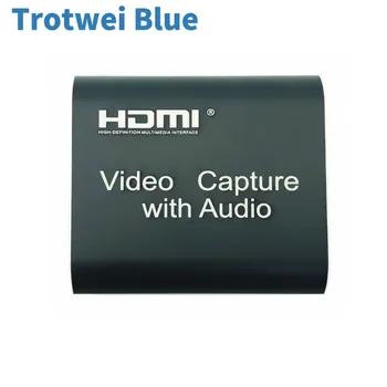 Digitalizačné Karty 4K 1080P HDMI USB 2.0 Zachytiť Audio Mic Vstup Hra Nahrávanie Box PC Live Streaming HD Zachytiť Zariadenia