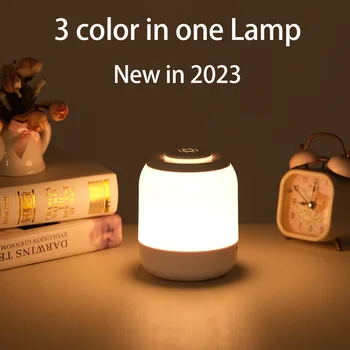 Dotyk Lampa LED Nočné Svetlo Stolové Lampy, Nočné Lampy, Spálňa Lampa s Dotykový Snímač Prenosná Stolná Lampa Svetlo pre Deti, Darčeky led