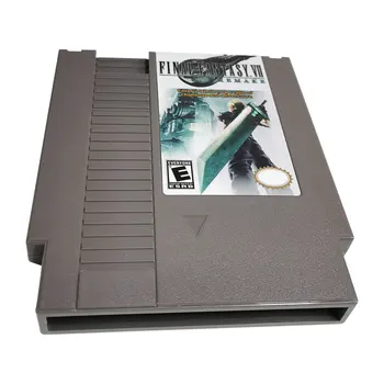 Final Fantasy VII 72 kolíky Hra Kazety Pre 8 Bitový NES NTSC a PAl Video Herné Konzoly
