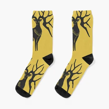 Fire Emblem?: Tri Domy - Zlatý Jeleň Znak [Farebné] Ponožky ponožky Ponožky mužov bavlna
