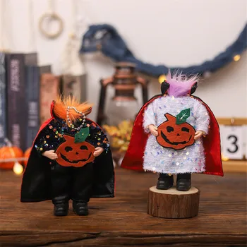 Geometrické Socha Vianočné Dekorácie na Halloween Trpaslíci h Dekorácie Halloween a Ručné švédsky Výzdoba Domov Tabuľka