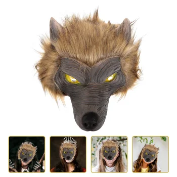Halloween Masky Jedinečnú Súťaž: Cosplay Party Vlk Zvierat Prop Kostým Príslušenstvo Emulzie Karneval Dodávky