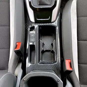 Interiér Auta Strednej Konzole Vody Pohár Kryt Rámu Panel Výbava Pre Volkswagen Vw T-ROC T ROC TROC 2018-2021 Auto Príslušenstvo