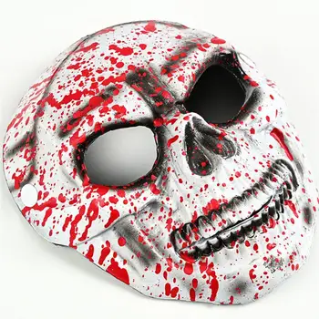 Krvný Lebky Nosenie Masky na Tvár Tvaru Skeletu Nový Deň Mŕtvych Halloween Party Maska 3d Lebky Maska Nie je Upchatý Mäkké 3d