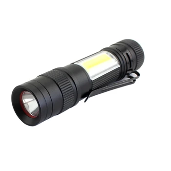 LED Baterka S Nabíjateľnou Batériou 3 Režimy Mini Vreckový Pero Svetlo Pre Núdzové Baterky