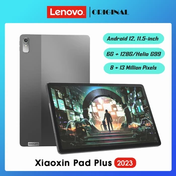 Lenovo Xiaoxin Pad Plus 2023 11.5-palcový 2K Dotykový displej 6GB+128 GB Android 12 WiFi Tablety 7700mAh Batérie Office Vzdelávania Tablet