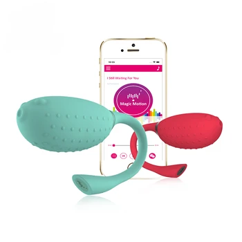Magic Motion smart sexuálnu hračku, Bluetooth Vibrátor G-bod stimulátor klitorisu Fugu APP Riadenie Upozorňuje Flamingo Pošvy Masér