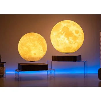Magnetická levitácia moon light 3D tlač moon light multi-funkčné domáce dekorácie