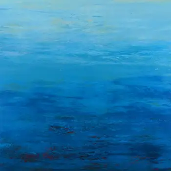 Moderné Abstraktné Seascape olejomaľba na Plátne Čerstvé Modré More Krajiny Umenie Obrázok Handpainted pre Domáce Jedáleň, Izba Dekor
