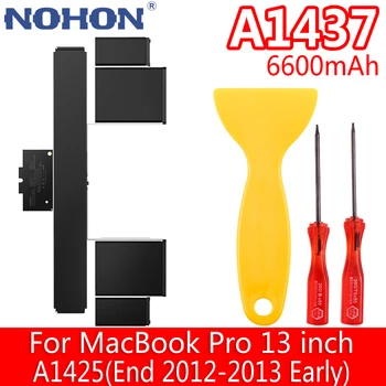 NOHON Notebook Batéria Pre MacBook Pro 13 palcový Retina A1437 Notebook Bateria A1425 konca roka 2012 Začiatkom roka 2013 MD212 MD231 MD102 ME662