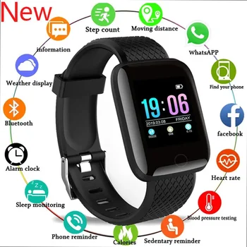 Nové D13 Smartwatch Bluetooth sledovať Krvný tlak, srdcová frekvencia monitorovania fitness sledovania Športové nepremokavé Smart náramky PK Y68