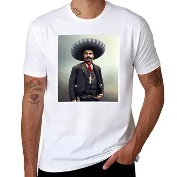 Nové Emiliano Zapata T-Shirt nadrozmerné t shirt vlastné tričko rýchle sušenie t-shirt mens vintage t košele