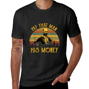 Nové Platiť, Že Človek Svoje Peniaze zábavné Vintage T-Shirt vtipné tričko Krátke tričko plus veľkosť t košele pánske t-shirt
