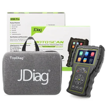 Nový Produkt Jdiag M100 Pro Moto Skener Motocykel Diagnostický Nástroj,+12V Batérie, Testovanie Stroj Veľkoobchod