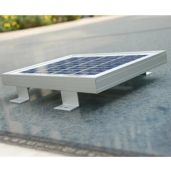 Odolné Praktické Solárne Z Držiaka Z Držiaka Panel z Nehrdzavejúcej Ocele SUS304 Zariadenia na rovnú Strechu na rovnú strechu Dodávky