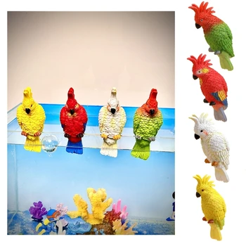 Papagáj Ozdoby Akvárium Mini Socha Party Dekorácie Dodávky