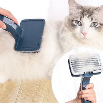 Pet Hair Remover Psa Pripraviť Mačka Kefa Starostlivosti Psa Scratcher Odstránenie Chĺpkov Špirála Starostlivosti a Starostlivosti Self-čistenie