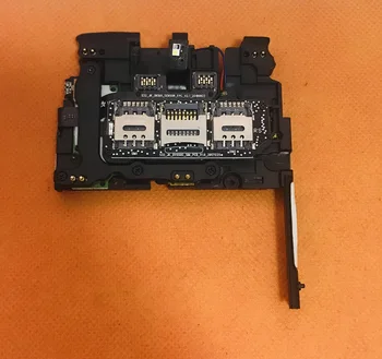 Použité Pôvodné Čítačkou SIM Kariet Držiteľ Konektor +energie slučky flex pre Blackview BV9500 MT6763T Octa-Core 5.7 palcový FHD Doprava Zadarmo