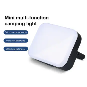 Prenosné Nabíjacie Svietidlo LED Camping Svetlo Tábor Lampy Vonkajšie Magnetické Pracovné Svetlo Závesné Núdzové Stan Žiarovka S USB
