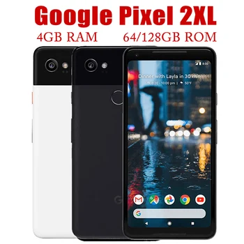 Pôvodné Odomknutý Google Pixel 2XL Smartphone 6