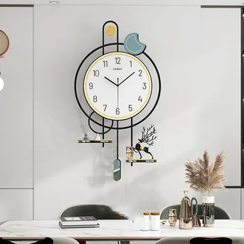 Retro Kovové Nástenné Hodiny Digitálne Minimalistický Nordic Veľké Nástenné Hodiny, Moderné Roztomilý Mecanismo Reloj Porovnanie Dekorácie Obývacia Izba