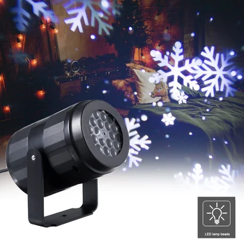 Snowflake Projektor Svetlo Pohybujúce sa Led Svetlo Projektora Krajiny Lampa Vianočné Dekorácie Vonkajšie LED Vianočné Fáze Dekor