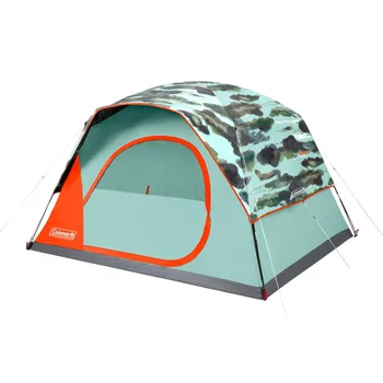 Stany Outdoor Camping Coleman Skydome 6-Osoba, Akvarel Série Tábor, Stan, Ultralight Stan ,Stan Dome