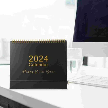 Stojí Flip Kalendárnom Roku 2023 2024 Stolový Kalendár Stojí Ploche Flip Mini Extra-veľké Americana Dekor Malé Papier