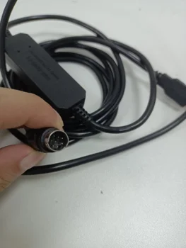 USB-SC09-FX PLC Programovanie kábel Kábel Adaptéra PRE FX0N FX1N FX2N FX0S FX1S FX3U PLC Kábel Štandardné RS422