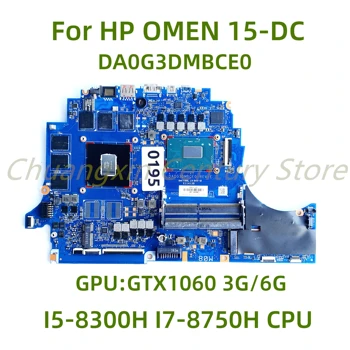 Vhodný pre HP ZNAMENIE 15-DC notebook doske DA0G3DMBCE0 s I5-8300H I7-8750H CPU GPU: GTX1060 3G/6 G 100% Testované Plne Práce