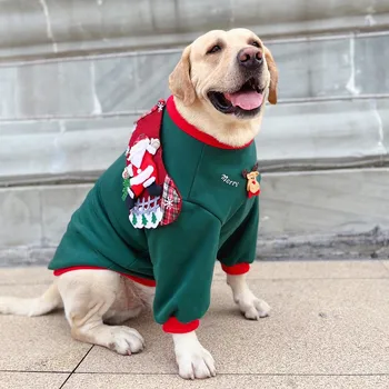 Vianočné Oblečenie Pre Psy, Kabát S Kapucňou, Zimné Psie Oblečenie Corgi Weimaraner Husky, Labrador, Zlatý Retriever Veľký Veľký Pes Kostýmy