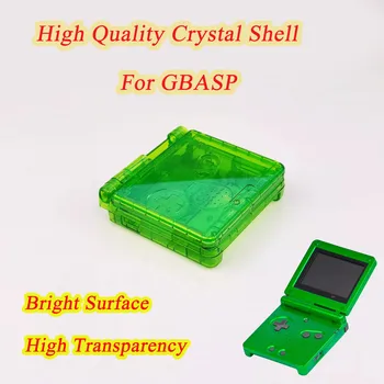 Vysoká Kvalita Crystal púzdro Jasné Shell Vhodné Pre GBA SP LCD Displeji Súpravy pre Gameboy Advance SP IPS Hra Príslušenstvo