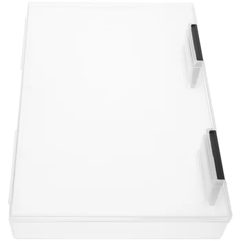 Úložný Box Súboru, Kontajnera Dokument Organizátor Plastové Užitočné V Prípade, Držiak Papiera, Pero