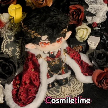 Žiadny Atribút Kráľ Plyšové 20 cm Bábiku Červený Plášť Vyhovovali Oblečenie Oblečenie Zdobiť Cosplay Príslušenstvo Anime Obrázok Hračky Vianočné Darčeky