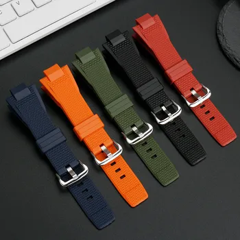 Živica silikónové hodinky kapela popruh pre Casio GST-B400 watchband inteligentný náramok príslušenstvo náramok nahradenie pásma Muž hodinky